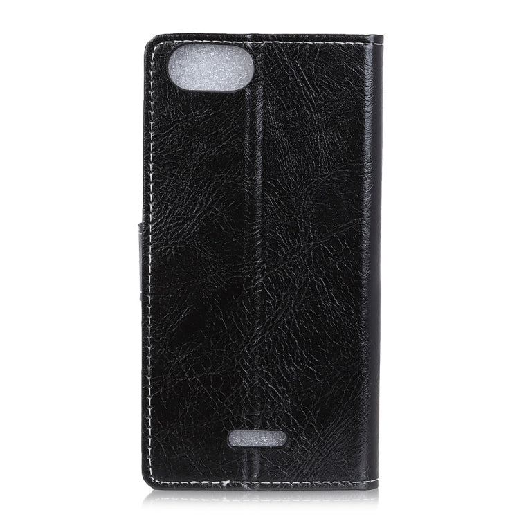 Retro Crazy Horse Texture Horizontal Flip Leather Case for Xiaomi Redmi 6A, with Holder & Card Slots & Photo Frame