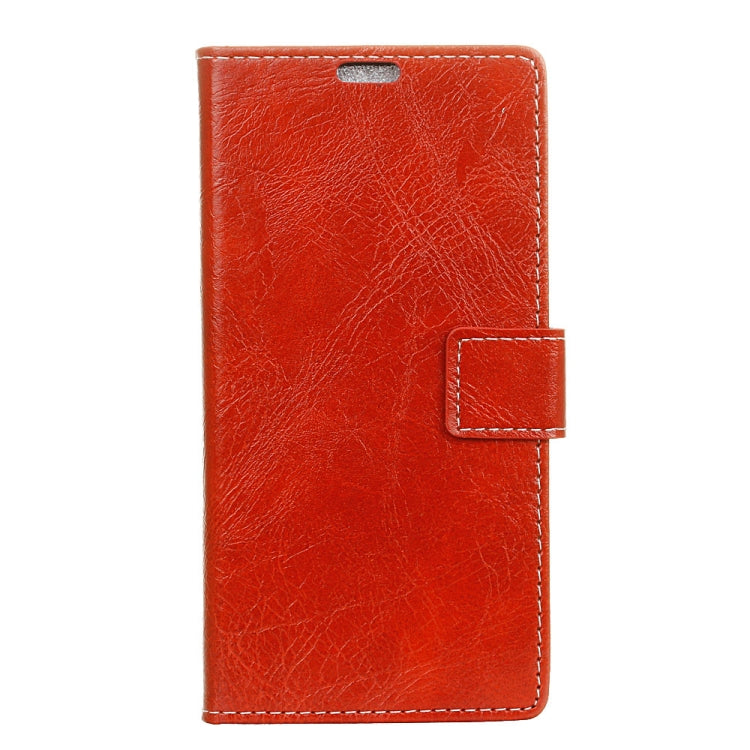 Retro Crazy Horse Texture Horizontal Flip Leather Case for Xiaomi Redmi 6A, with Holder & Card Slots & Photo Frame