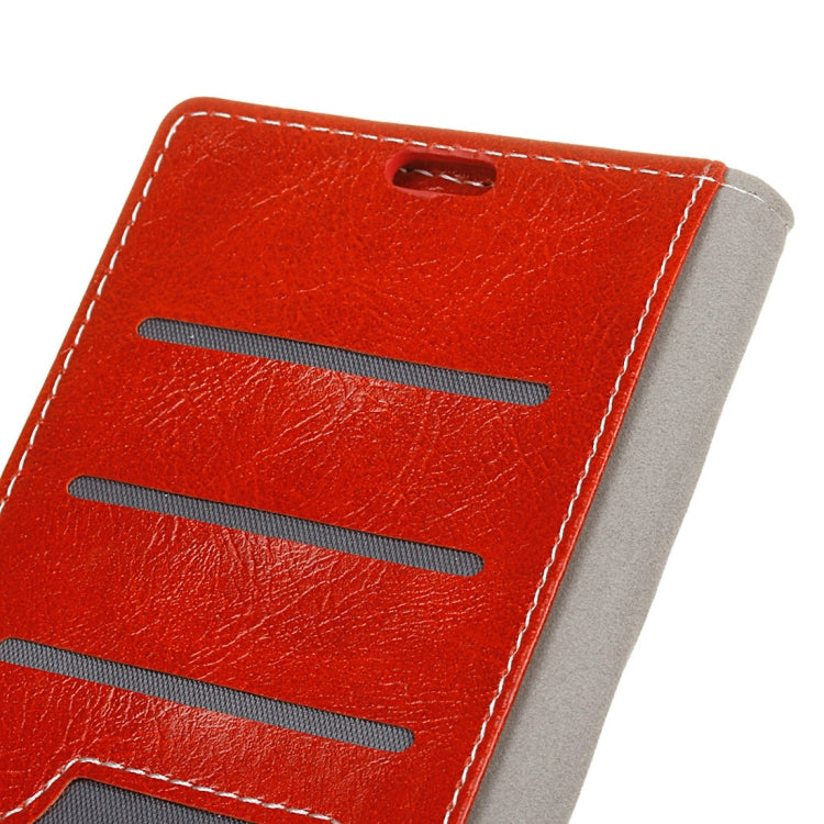 Retro Crazy Horse Texture Horizontal Flip Leather Case for Xiaomi Redmi 6A, with Holder & Card Slots & Photo Frame