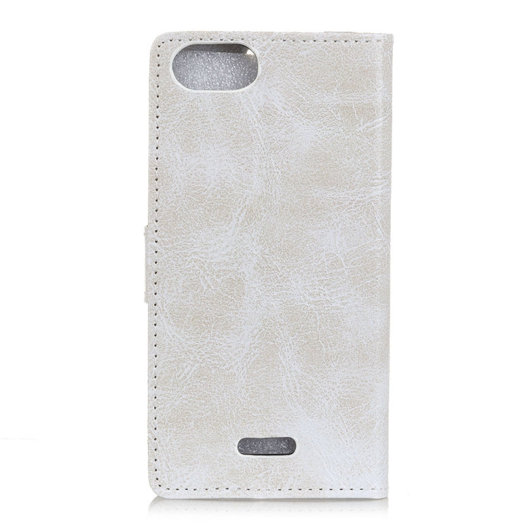 Retro Crazy Horse Texture Horizontal Flip Leather Case for Xiaomi Redmi 6A, with Holder & Card Slots & Photo Frame