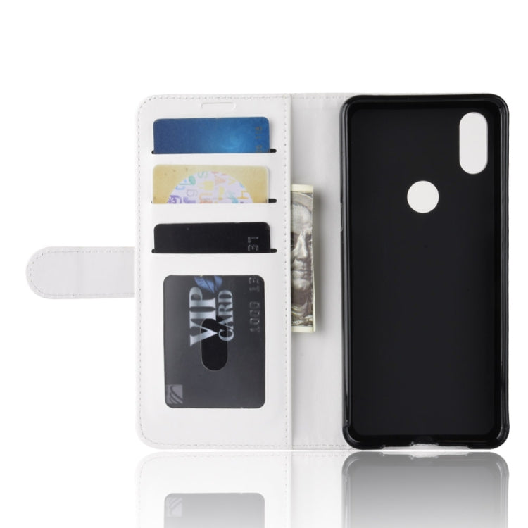 R64 Texture Single Fold Horizontal Flip Leather Case for Xiaomi Mi Mix 3, with Holder & Card Slots & Wallet