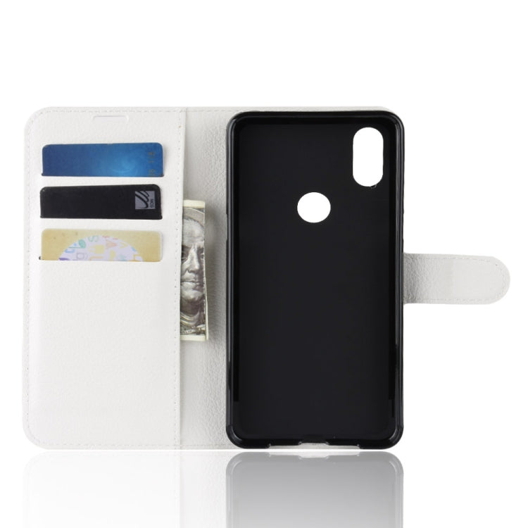 Litchi Texture Horizontal Flip Leather Case for Xiaomi Mi Mix 3, with Wallet & Holder & Card Slots