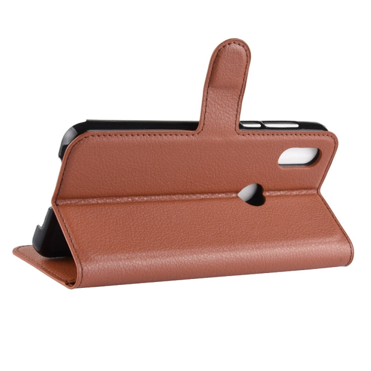 Litchi Texture Horizontal Flip Leather Case for Xiaomi Mi Mix 3, with Wallet & Holder & Card Slots