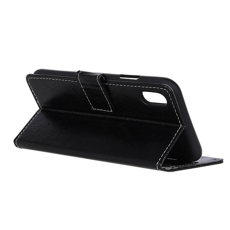 Retro Crazy Horse Texture Horizontal Flip Leather Case for Xiaomi Redmi 7A, with Holder & Card Slots & Photo Frame & Wallet