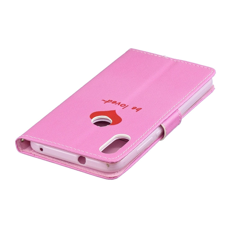 Heart Pattern Horizontal Flip Leather Case for Xiaomi Mi Play, with Holder & Card Slots & Wallet