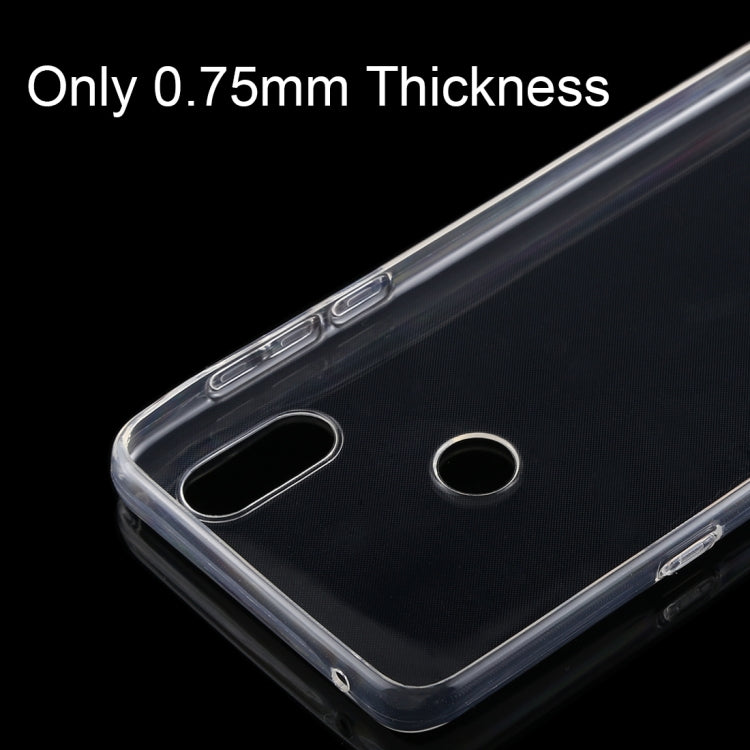 0.75mm Ultrathin Transparent TPU Soft Protective Case for Xiaomi Mi Mix 3