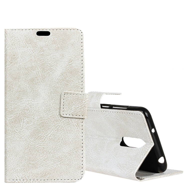 For Xiaomi Redmi 5 Plus Retro Crazy Horse Texture Horizontal Flip Leather Case with Holder & Card Slots & Wallet & Photo Frame