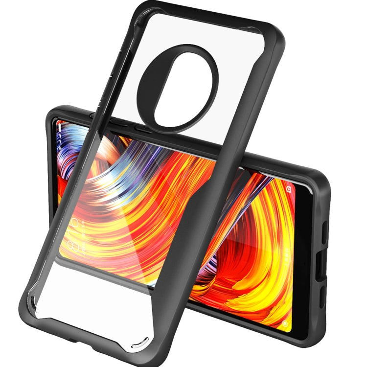 For Xiaomi Mi Mix 2 Transparent PC + TPU Full Coverage Shockproof Protective Back Case