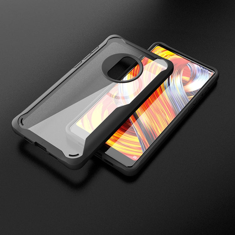 For Xiaomi Mi Mix 2 Transparent PC + TPU Full Coverage Shockproof Protective Back Case