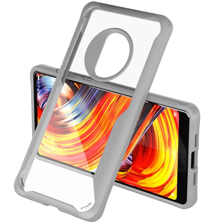 For Xiaomi Mi Mix 2 Transparent PC + TPU Full Coverage Shockproof Protective Back Case