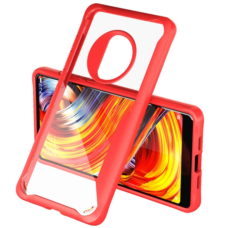 For Xiaomi Mi Mix 2 Transparent PC + TPU Full Coverage Shockproof Protective Back Case