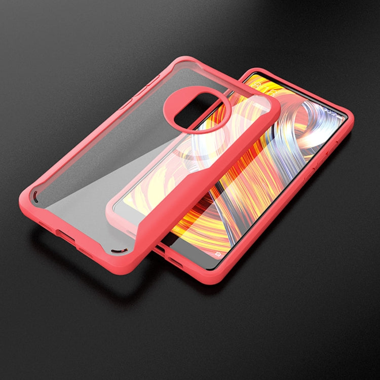For Xiaomi Mi Mix 2 Transparent PC + TPU Full Coverage Shockproof Protective Back Case