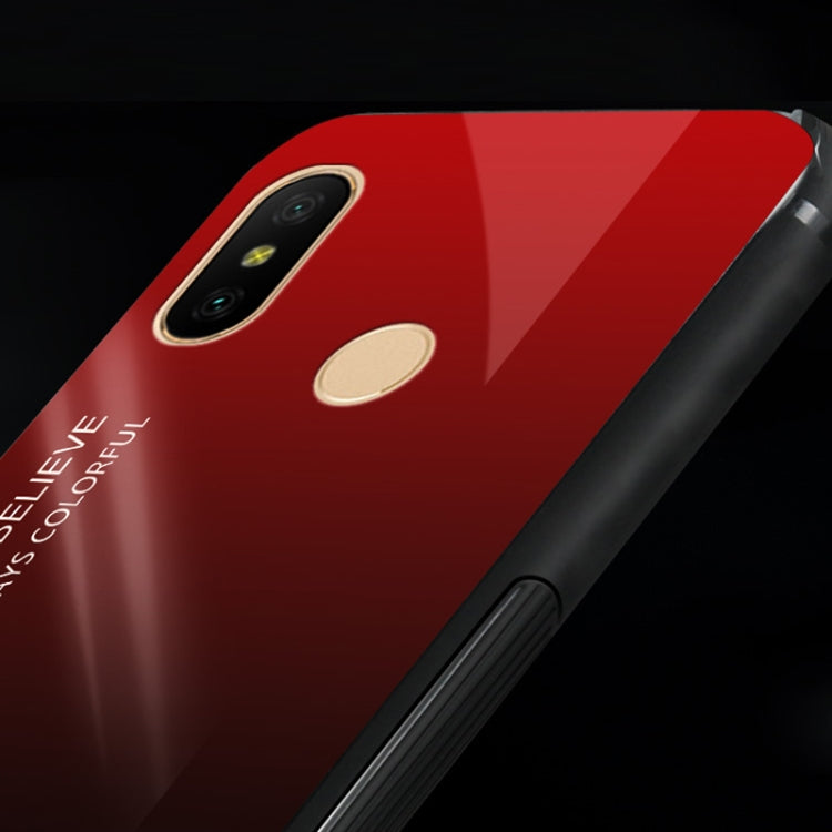 Gradient Color Glass Case for Xiaomi Mi 6X / A2