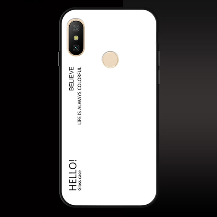 Gradient Color Glass Case for Xiaomi Mi 8