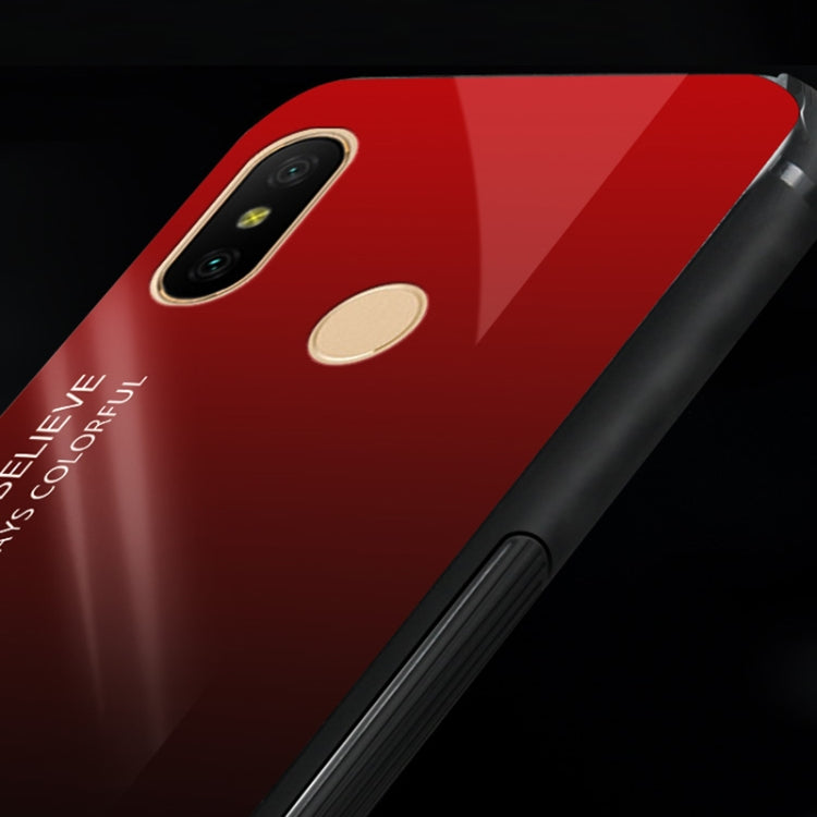 Gradient Color Glass Case for Xiaomi Mi 8