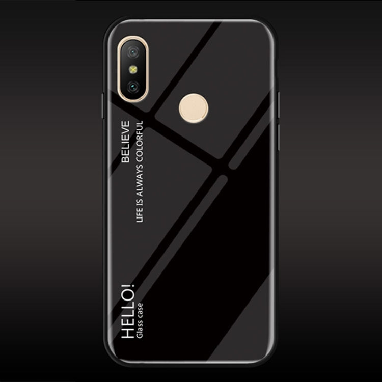 Gradient Color Glass Case for Xiaomi Mi 8 SE