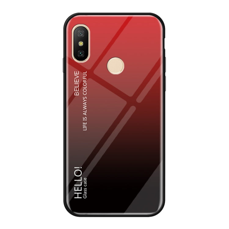 Gradient Color Glass Case for Xiaomi Mi 8 SE