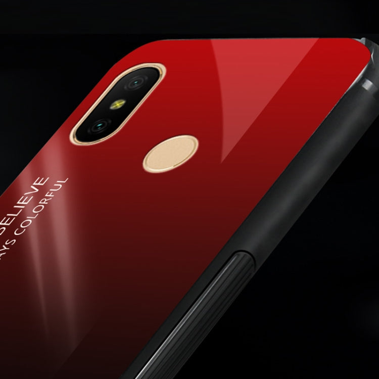 Gradient Color Glass Case for Xiaomi Mi Max 3