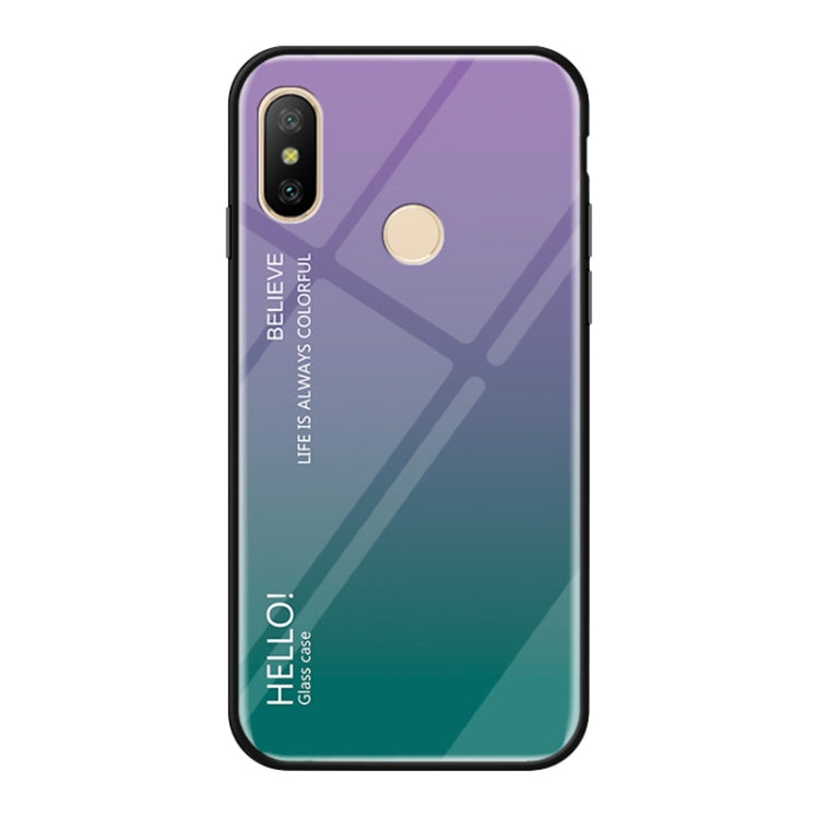 Gradient Color Glass Case for Xiaomi Mi Max 3