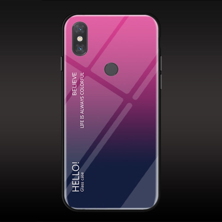 Gradient Color Glass Case for Xiaomi Mi Mix 3