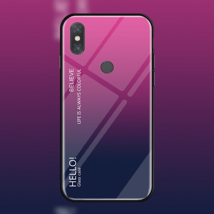 Gradient Color Glass Case for Xiaomi Mi Mix 3