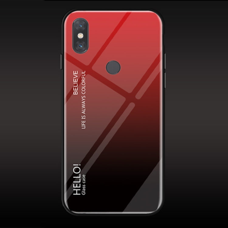 Gradient Color Glass Case for Xiaomi Mi Mix 3