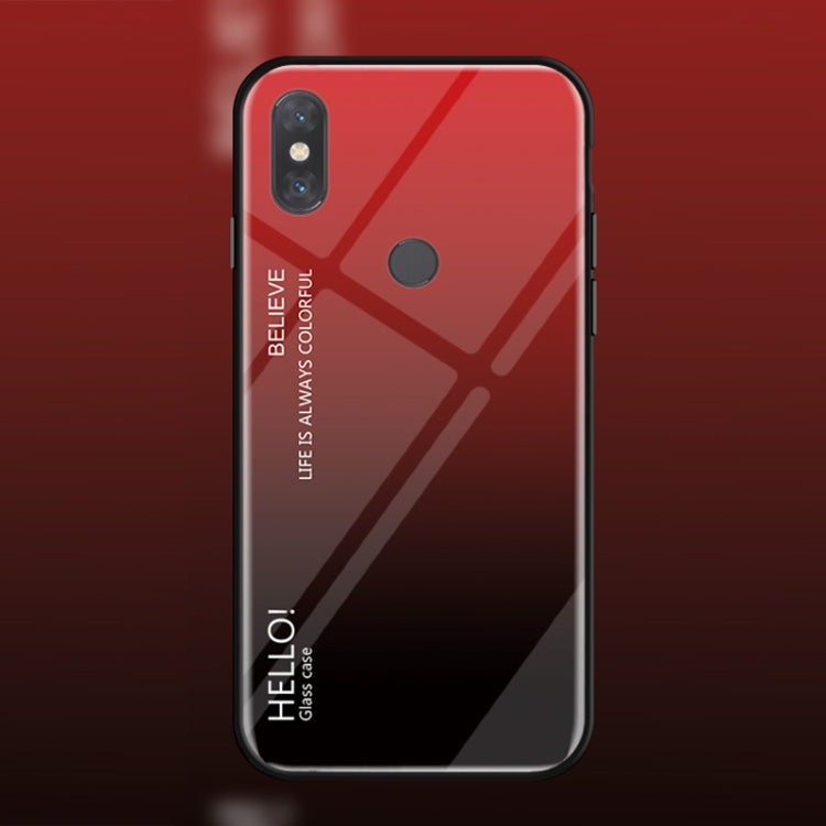 Gradient Color Glass Case for Xiaomi Mi Mix 3