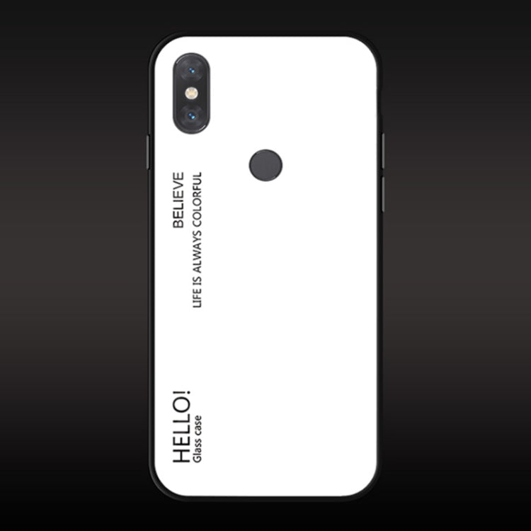 Gradient Color Glass Case for Xiaomi Mi Mix 3