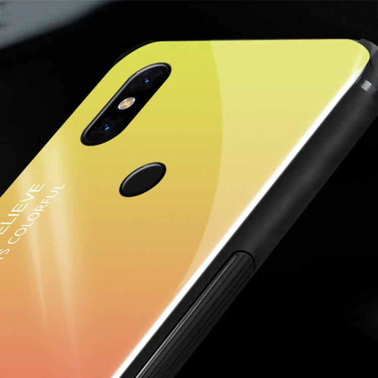 Gradient Color Glass Case for Xiaomi Mi Mix 3