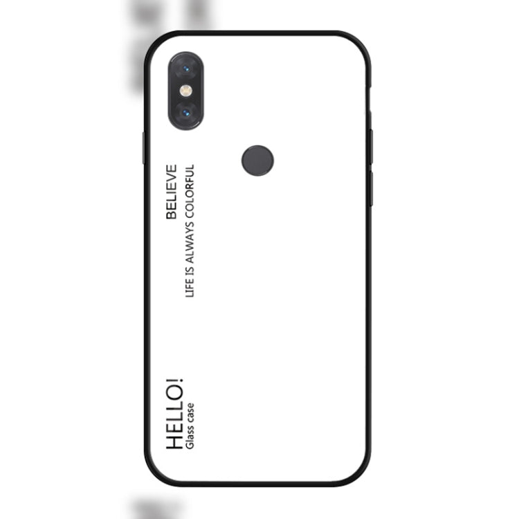 Gradient Color Glass Case for Xiaomi Mi Mix 3