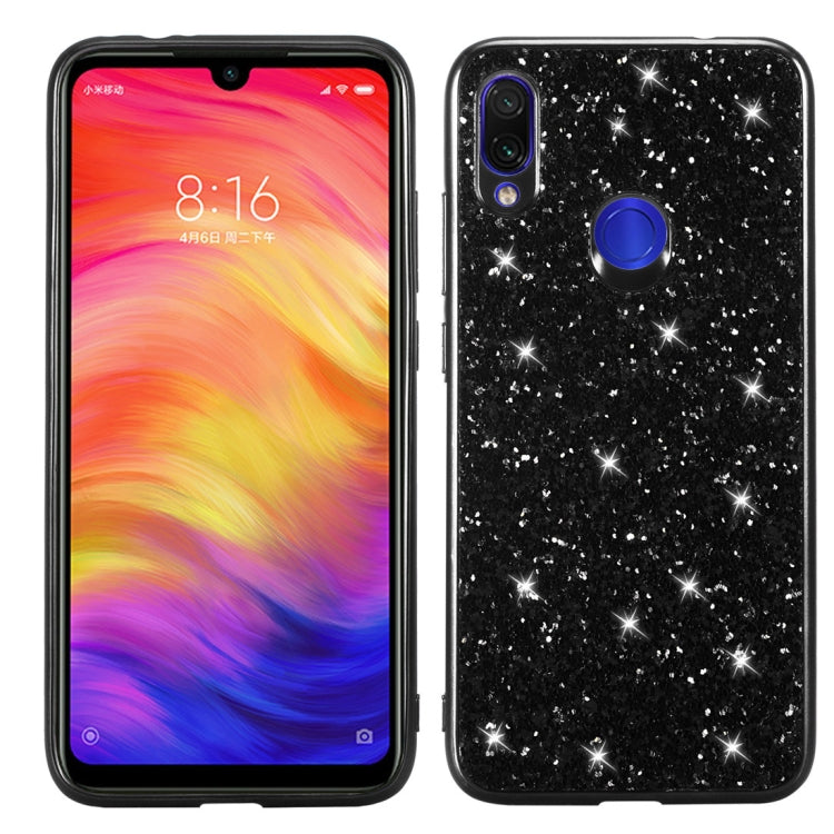 Glitter Powder Shockproof TPU Case for Xiaomi Redmi Note 7