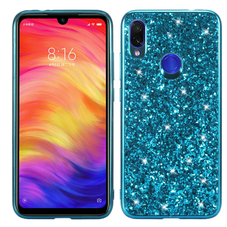 Glitter Powder Shockproof TPU Case for Xiaomi Redmi Note 7