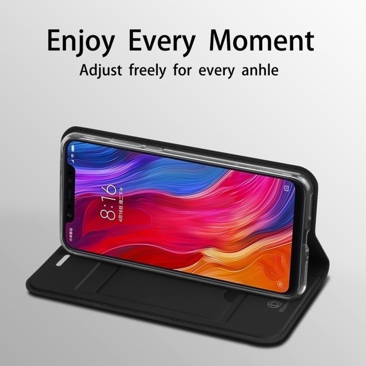 DZGOGO ISKIN Series Slight Frosted PU+ TPU Case for Xiaomi Redmi Note 6