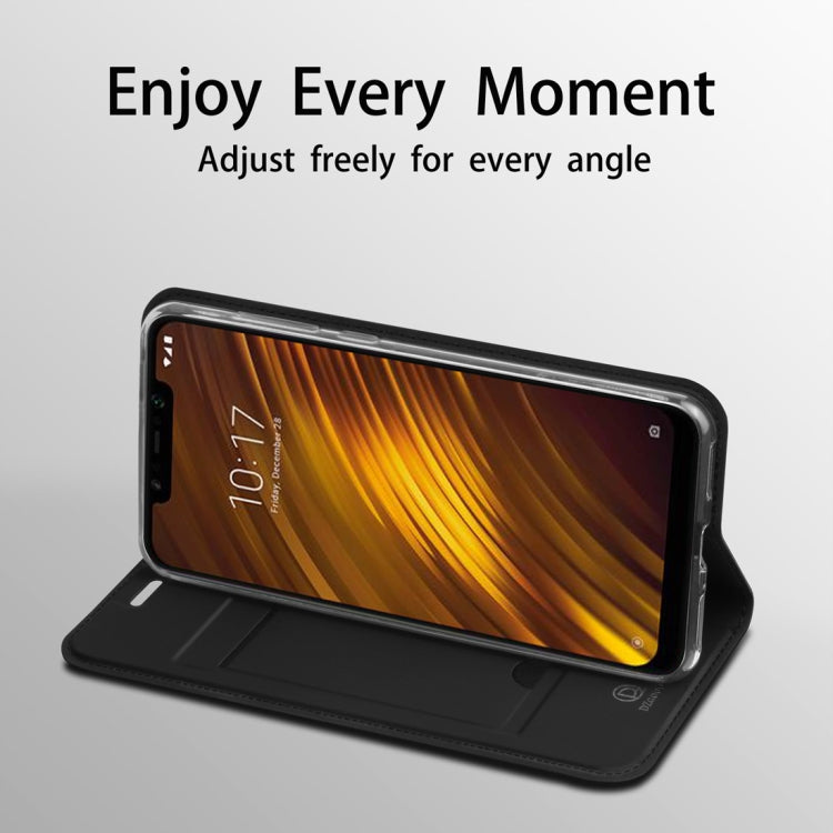 DZGOGO ISKIN Series Slight Frosted PU+ TPU Case for Xiaomi Pocophone F1
