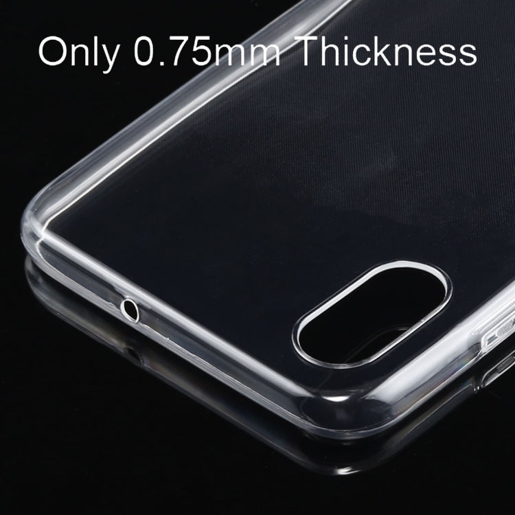 50PCS 0.75mm Transparent TPU Case for Xiaomi Mi 8 Explorer