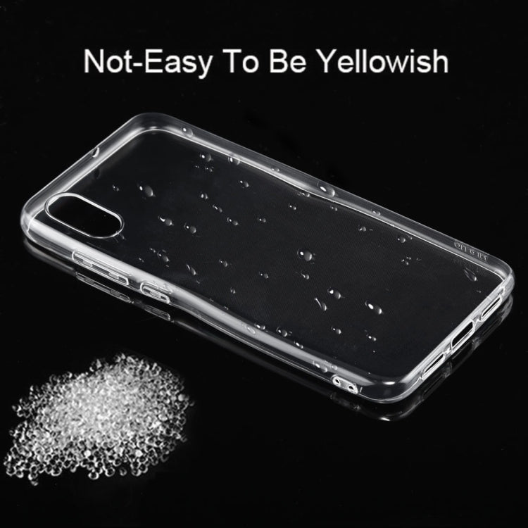 50PCS 0.75mm Transparent TPU Case for Xiaomi Mi 8 Explorer