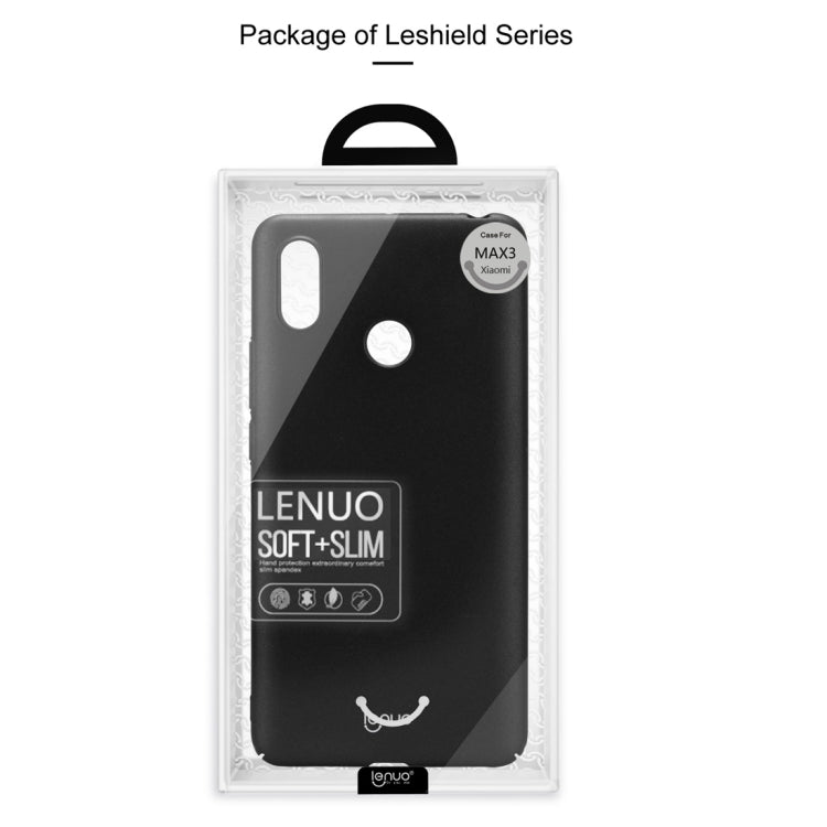 lenuo Leshield Series Ultra-thin PC Case for Xiaomi Mi Max 3 (Gold)