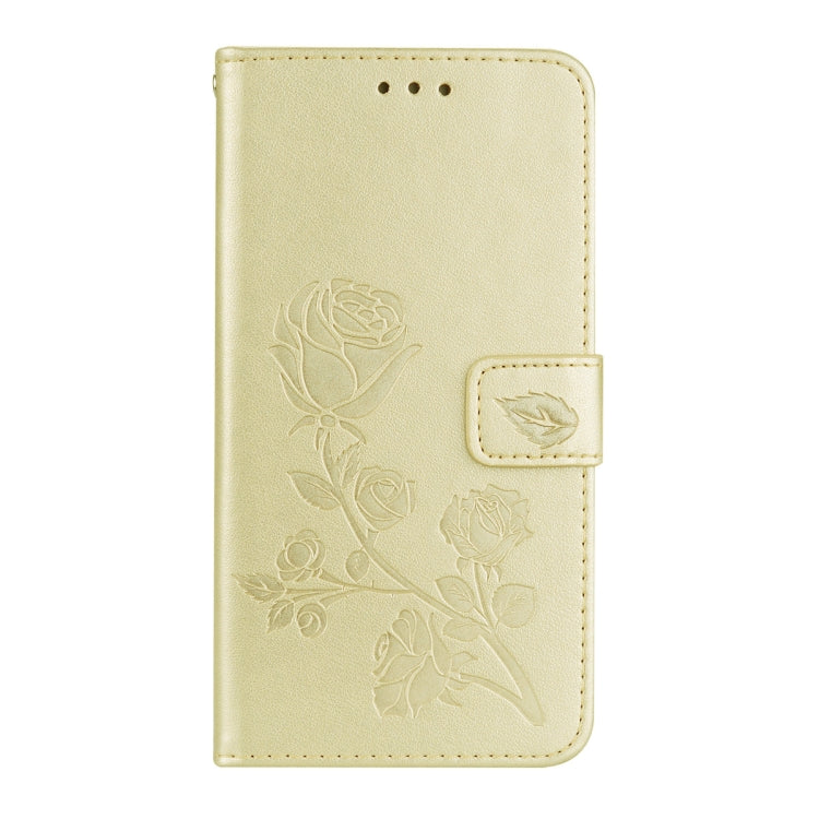 For Xiaomi Redmi Note 5A Low allocation (no fingerprint holes) Rose Embossed Horizontal Flip Environmental PU Leather Case with Holder & Card Slots & Wallet