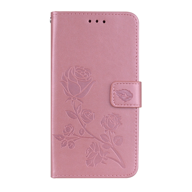 For Xiaomi Redmi Note 5A Low allocation (no fingerprint holes) Rose Embossed Horizontal Flip Environmental PU Leather Case with Holder & Card Slots & Wallet
