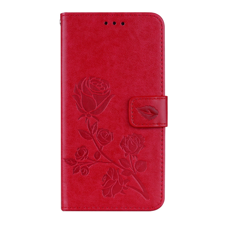 For Xiaomi Redmi Note 5A Low allocation (no fingerprint holes) Rose Embossed Horizontal Flip Environmental PU Leather Case with Holder & Card Slots & Wallet