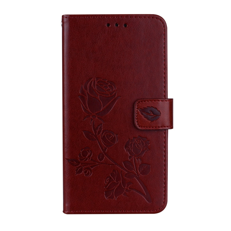 For Xiaomi Redmi Note 5A Low allocation (no fingerprint holes) Rose Embossed Horizontal Flip Environmental PU Leather Case with Holder & Card Slots & Wallet