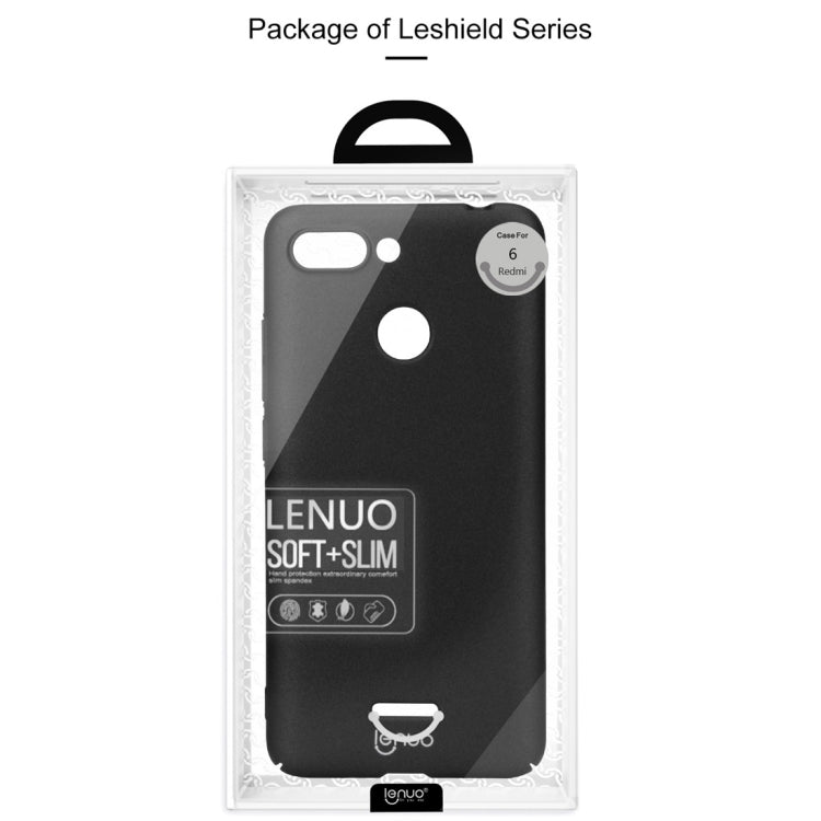 lenuo Leshield Series Ultra-thin PC Case for Xiaomi Redmi 6 (Gold)