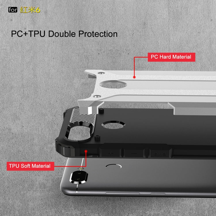 Magic Armor TPU + PC Combination Case for Xiaomi Redmi 6