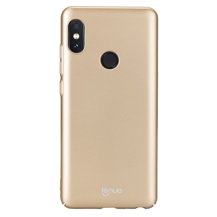 Lenuo Leshield Series Xiaomi Redmi Note 5 Pro PC Dropproof Protective Back Cover Case(Gold)