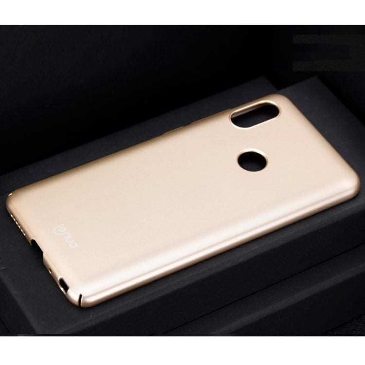 Lenuo Leshield Series Xiaomi Redmi Note 5 Pro PC Dropproof Protective Back Cover Case(Gold)