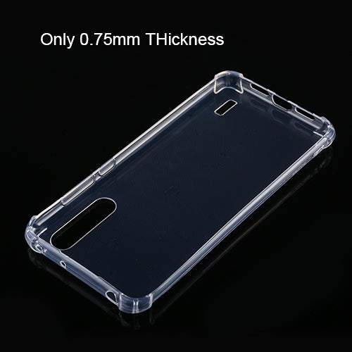 For Xiaomi Mi CC9 Four-Corner Shockproof Ultra-Thin Transparent TPU Case