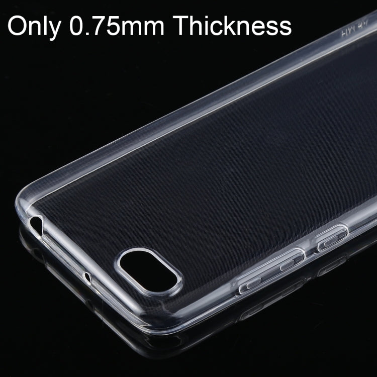 50 PCS Shockproof TPU Protective Back Case for Xiaomi Redmi 6A