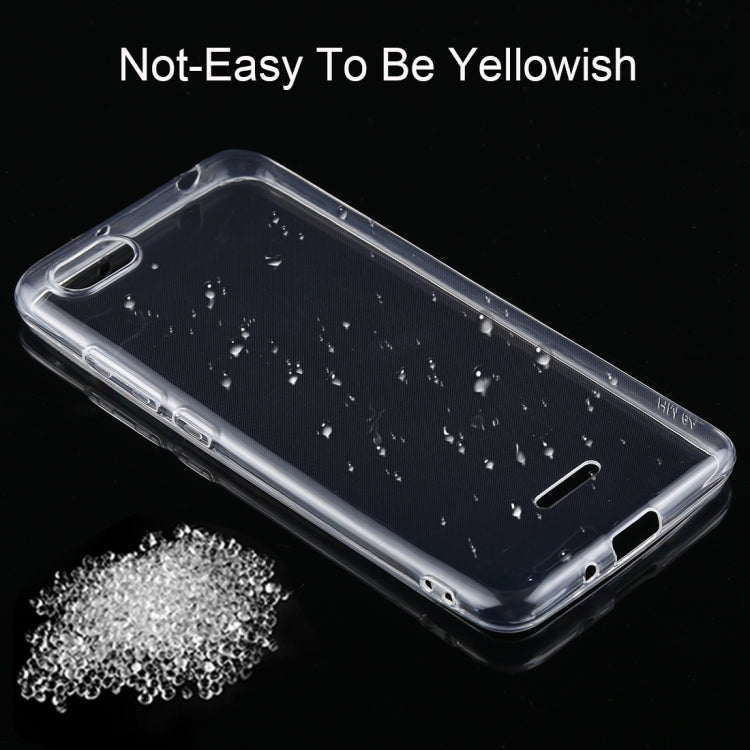 50 PCS Shockproof TPU Protective Back Case for Xiaomi Redmi 6A