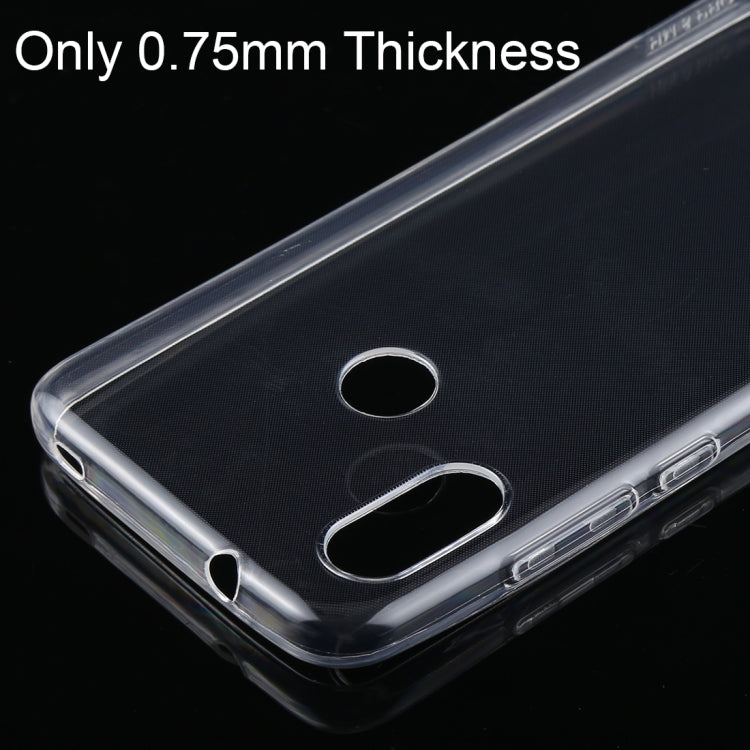 Shockproof TPU Protective Back Case for Xiaomi Redmi 6 Pro / A2 Lite(Transparent)