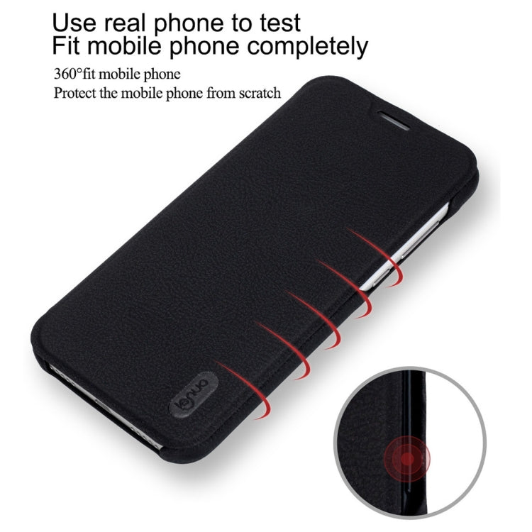 Lenuo for Ledream Flip Series Xiaomi Redmi 5 Plus PU + PC Horizontal Flip Leather Case with Card Slots